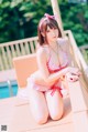 [霜月shimo] Megumi Kato 加藤恵 Swimsuit Version P17 No.1f9245 Image No. 5